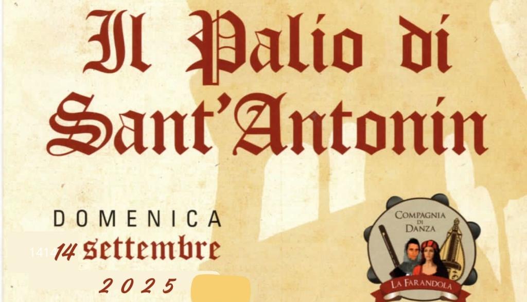 Palio di S. Antonin - Invito