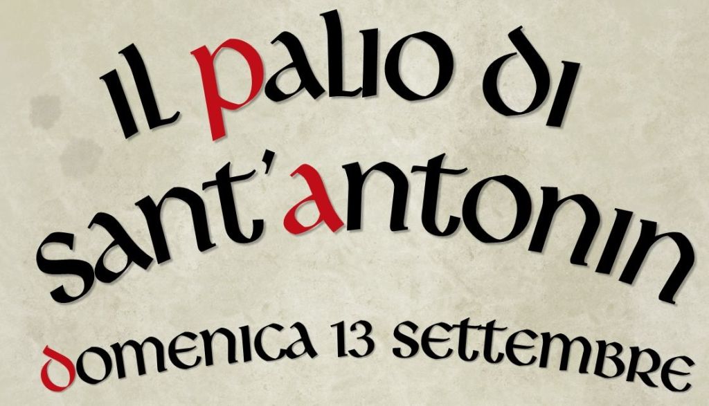13 settembre 2026 – Palio di Sant’Antonin