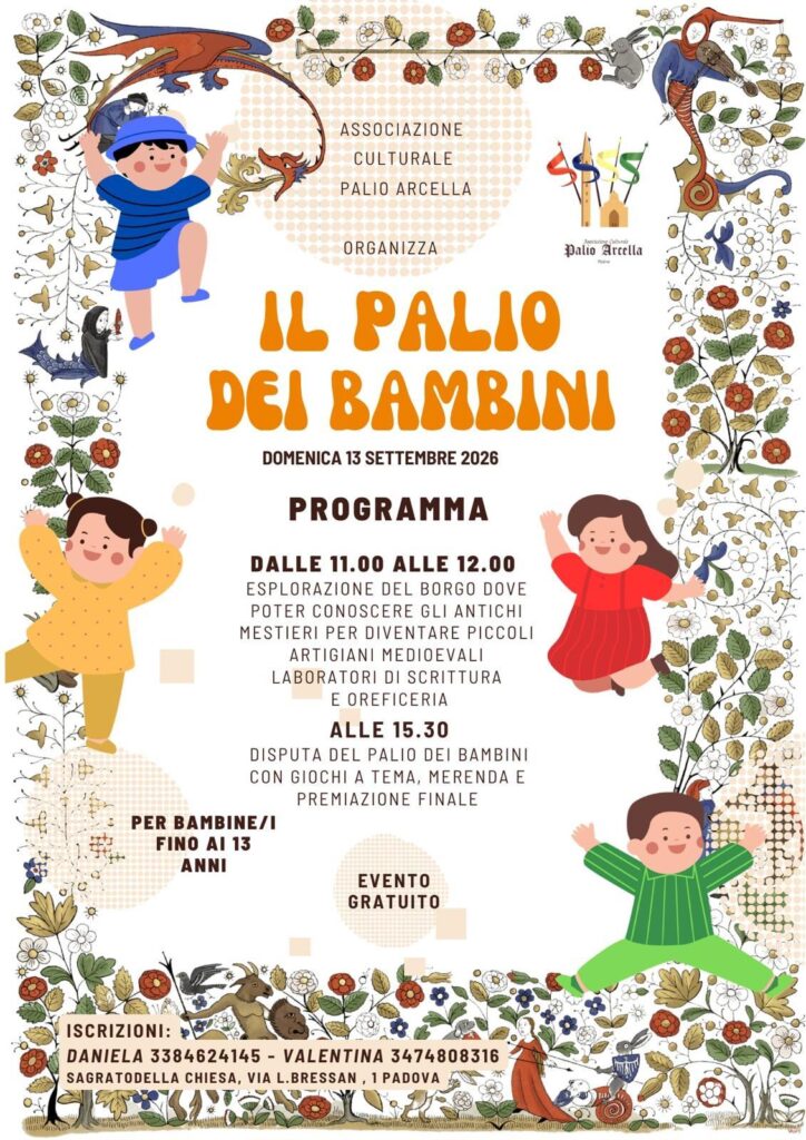 Locandina del Palio dei Bambini